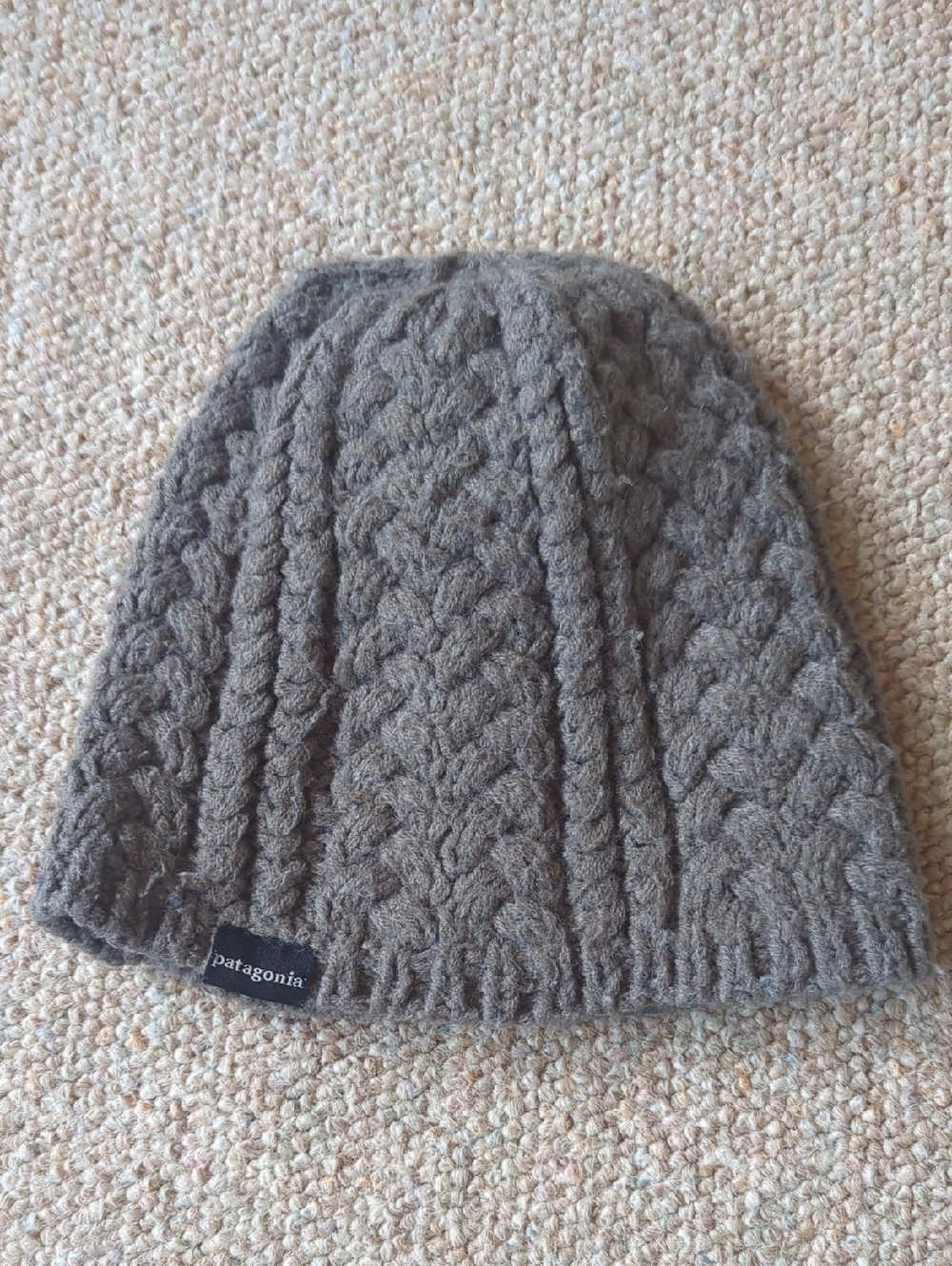 Patagonia Acrylic Stitched Hat Unisex Cable knit beanie